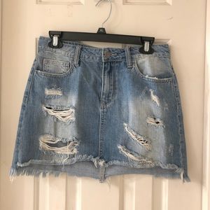 Denim skirt